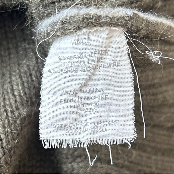 VINCE Men’s Wool Blend Sweater | Size XL | Green - Picture 8 of 8